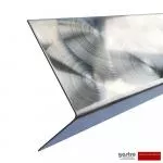 Edelstahl Kantenschutz Winkel 0,8mm rundgeschliffen Design D50 marmoriert